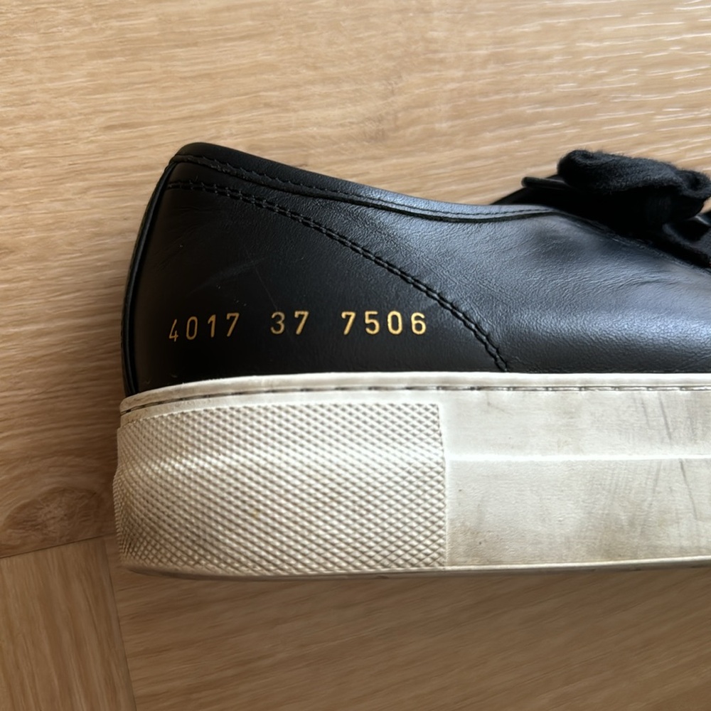 Common Projects Tournament Low Platform Black/Whi… - image 3